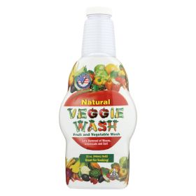 Citrus Magic All Natural Fruit And Vegetable Wash- Soaker Bottle - 32 Fl Oz