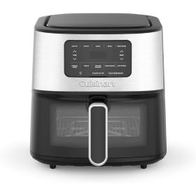 Cuisinart Airfryer, 6-Qt Basket Air Fryer Oven that Roasts, Bakes, Broils & Air Frys Quick & Easy Meals - Digital Display