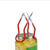 Canning Jar Lifter with Rubber Grips, Long Handle Canning Wide-Mouth Gripper Clamp Canned Clip for Kitchen Restaurant