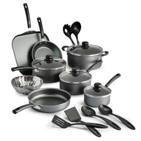 18-piece cookware set non-stick (40.85: grey)